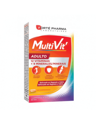 FORTE PHARMA MULTIVIT ADULTO 28 COMPRIMIDOS MASTICABLES