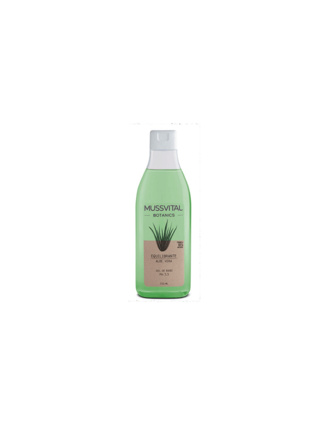 MUSSVITAL BOTANICS GEL BAÑO ALOE VERA 750ML