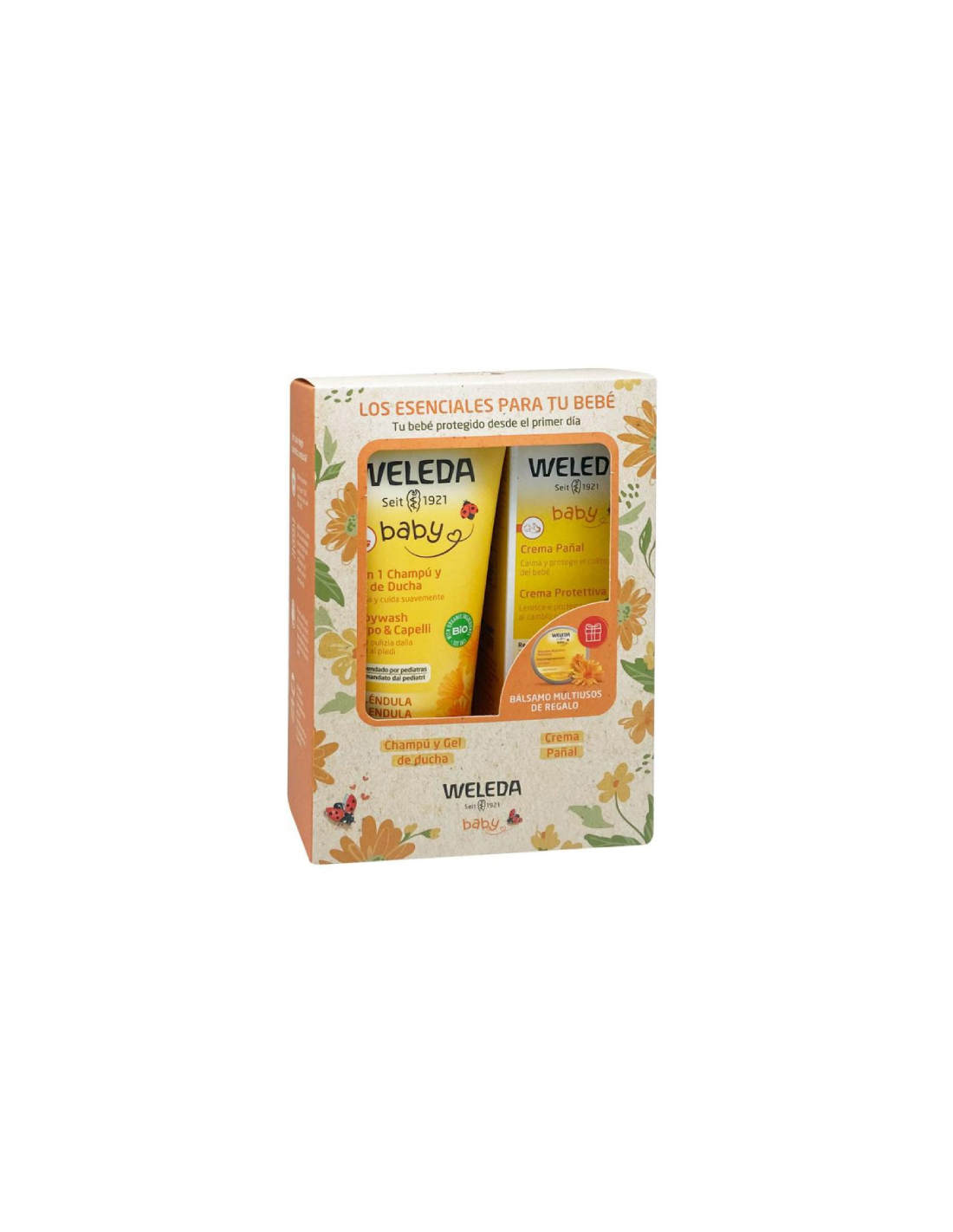 Weleda Calendula Champu Y Gel De Ducha Ml Crema Pa Al Ml Pack