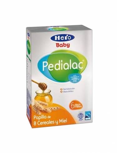 Pedialac Papilla 8 Cereales Hero Baby 600 G + 20 - Farmacia Online Barata  Liceo. Envíos 24/48 Horas.