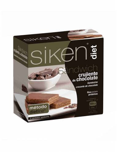 SIKENDIET SANDWICH CRUJIENTE DE CHOCOLATE 6 U