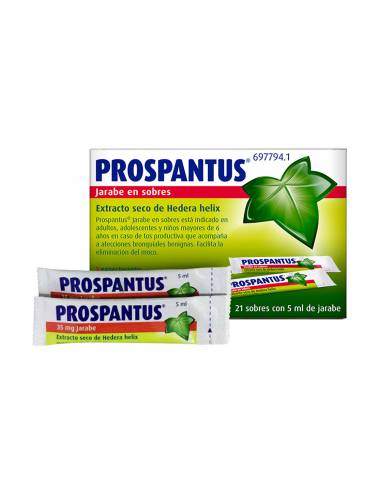 PROSPANTUS 35 MG 21 SOBRES JARABE 5 ML