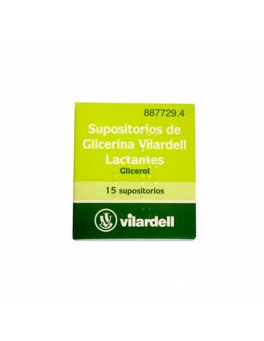 SUPOSITORIOS GLICERINA VILARDELL LACTANTES 0.92