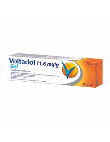 VOLTADOL 11.6 MG/G GEL TOPICO 60 G