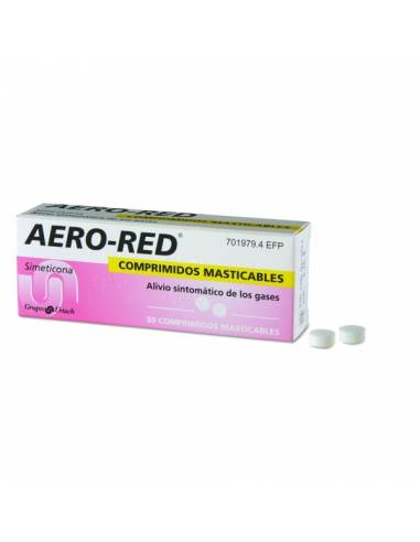 AERO RED 40 MG 30 COMPRIMIDOS MASTICABLES