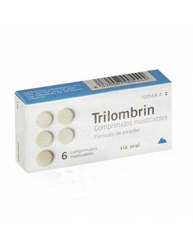 TRILOMBRIN 250 MG 6 COMPRIMIDOS MASTICABLES