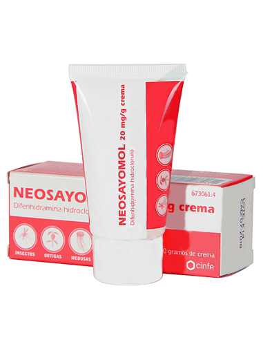 NEOSAYOMOL 20 MG/G CREMA 30 G