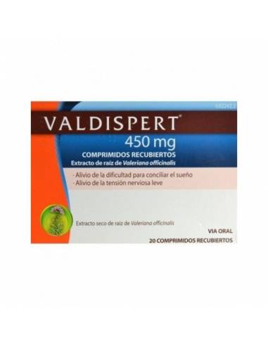 VALDISPERT 450 MG 20 COMPRIMIDOS RECUBIERTOS