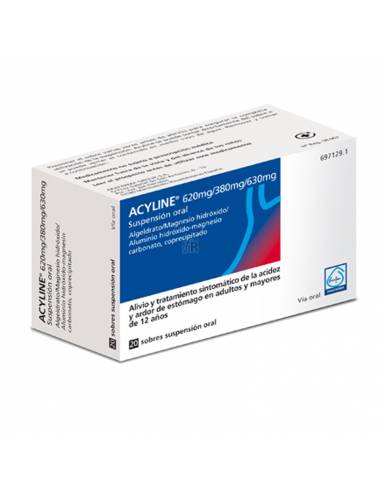 ACYLINE 20 SOBRES SUSPENSIÓN ORAL 10 ML