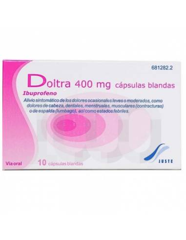 DOLTRA 400 MG 10 CÁPSULAS BLANDAS