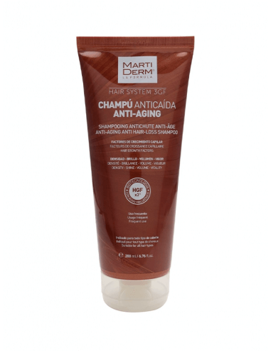 MARTIDERM CHAMPÚ ANTICAÍDA ANTIAGING 200 ML