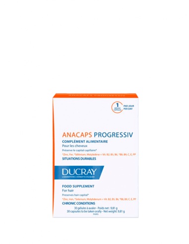 DUCRAY ANACAPS PROGRESSIV 30 CÁPSULAS