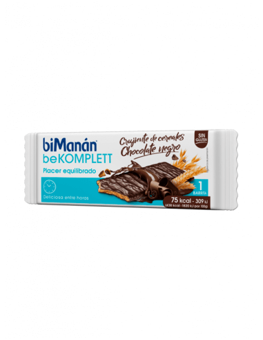 BIMANAN BARRITA CRUJIENTE CEREALES CHOCO NEGRO 1