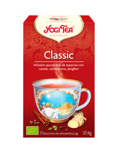 YOGI TEA CLASSIC 17 BOLSITAS DE INFUSIÓN