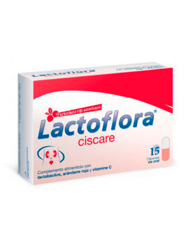 LACTOFLORA CISCARE 15 CAPSULAS