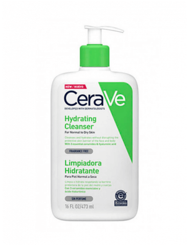 CERAVE LIMPIADORA HIDRATANTE PIEL NORMAL Y SECA 1000M ML