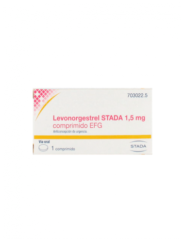 LEVONORGESTREL STADA EFG 1.5 MG 1 COMPRIMIDO