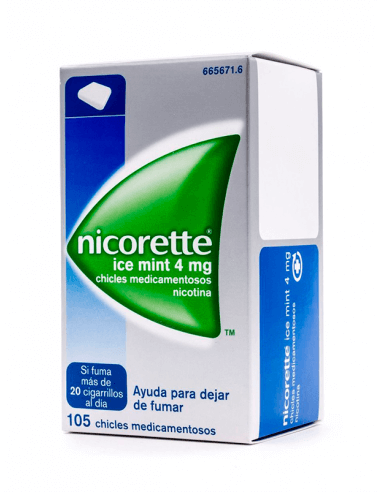 NICORETTE ICE MINT 4 MG 105 CHICLES