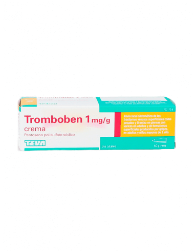 TROMBOBEN 1 MG CREMA 60 G