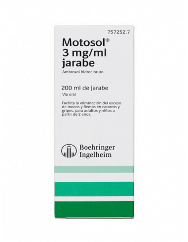 MOTOSOL 3 MG/ML JARABE 200 ML