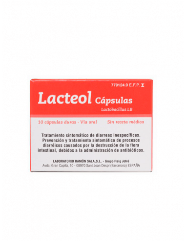 LACTEOL 10 CÁPSULAS