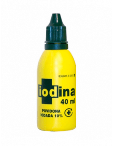 IODINA 100 MG/ML SOLUCIÓN TÓPICA 40 ML