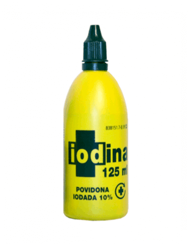 IODINA 100 MG/ML SOLUCIÓN TÓPICA 125 ML