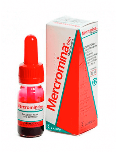 MERCROMINA FILM LAINCO 20 MG/ML SOLUCIÓN TÓPICA 30 ML