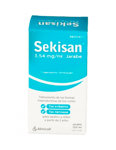 SEKISAN 3.54 MG/ML JARABE 120 ML