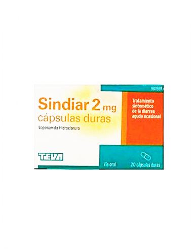 SINDIAR 2 MG 20 CÁPSULAS