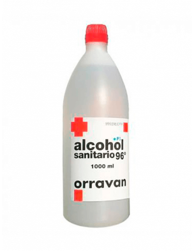 ORRAVAN ALCOHOL 96º SANITARIO SOLUCIÓN TÓPICA 100 ML