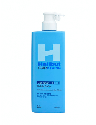 HALIBUT CUIDATOPIC GEL DE BAÑO 500 ML