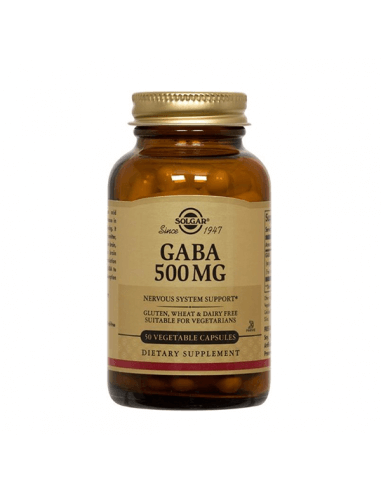 SOLGAR GABA 500 MG 50 CÁPSULAS