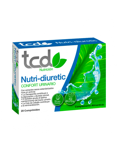 TDC NUTRI DIURETIC 20 COMPRIMIDOS