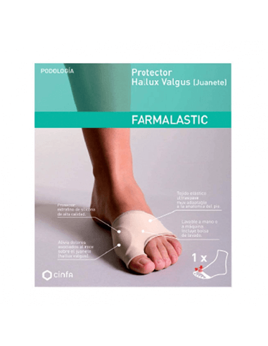 FARMALASTIC PROTECTOR JUANETE TALLA GRANDE 1 UNIDAD