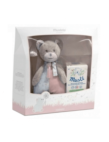 MUSTELA MUSTI COLONIA 50 ML + REGALO OSO PELUCHE PACK