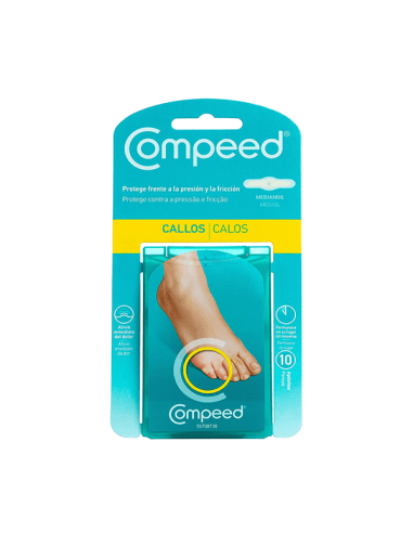 COMPEED CALLOS ENTRE LOS DEDOS 10 APOSITOS