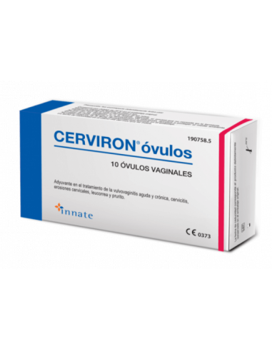 CERVIRON 10 OVULOS VAGINALES