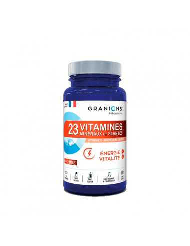 GRANIONS 23 VITAMINAS MINERALES Y PLANTAS 90 COM