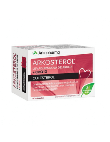 Arkosterol Levadura Roja De Arroz Coenzima Q C Psulas Ib Ez Farmacia