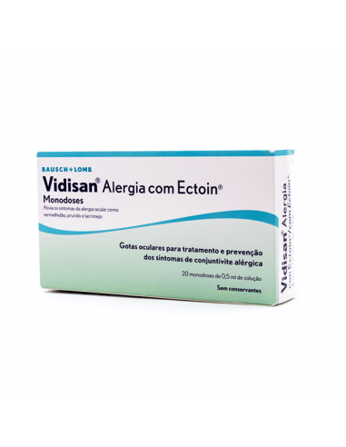 VIDISAN ALERGIA CON ECTOIN COLIRIO 20 MONODOSIS