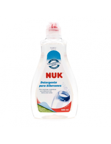 Detergente en espuma tetinas y biberon - nuk detergente limpiabiberones  (380 ml)