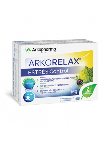 ARKORELAX ESTRÉS 30 COMPRIMIDOS