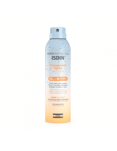 FOTOPROTECTOR ISDIN SPF-30 SPRAY TRANSPARENT WET