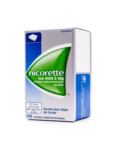 NICORETTE ICE MINT 2 mg 30 CHICLES MEDICAMENTOSO - Farmacia La Puebla 6