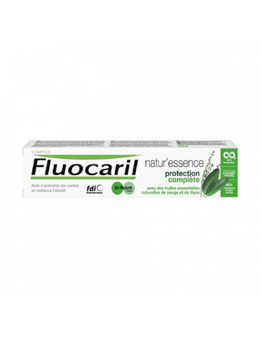 FLUOCARIL NATUR ESSENCE BI-FLUORÉ 145 MG CUIDADO COMPLETO 75 ML