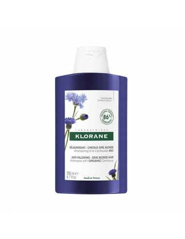 KLORANE CHAMPU CENTAUREA CABELLO PLATEADO 400 ML