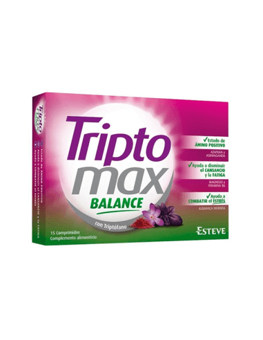 TRIPTOMAX BALANCE 15 COMPRIMIDOS