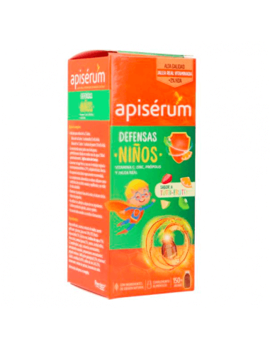 APISERUM DEFENSAS NIÑOS TUTTI FRUTTI 1 ENVASE 150 ML