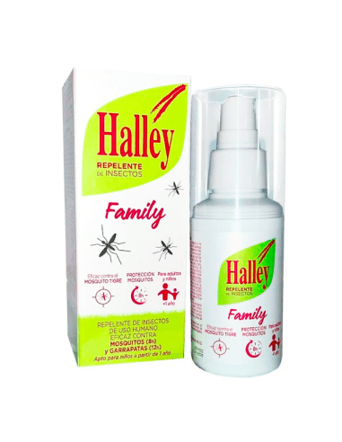 HALLEY FAMILY REPELENTE DE INSECTOS 100ML